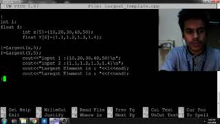 TEMPLATE AND EXCEPTION HANDLING