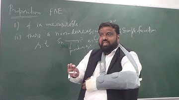 Lecture 4 (Part 1): Definition of Lebesgue integral of the measurable function