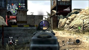 Black Ops | 4v4 MLG Variant | Firing Range CTF | 39 BOMB
