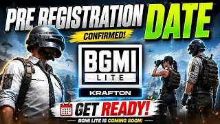 BGMI Lite Pre-Registration Start | BGMI LITE Release Date in India | Official Announcement 2026