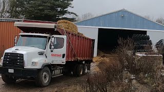 Combine repairs, Trucking Straw And putting trucks away