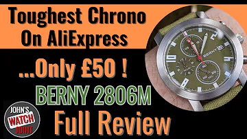 Berny 2806M. £50 Chronograph Far Better Than You Think...!