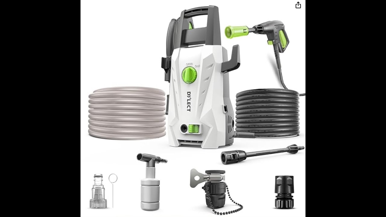 DYLECT Ultra Flow High Pressure Washer Unboxing & Review