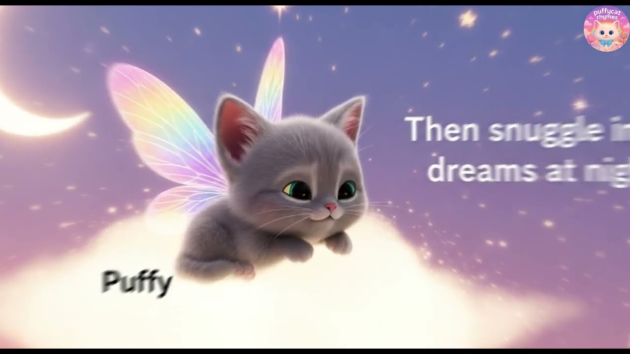 The Blanket Who Snored 😴 Puffy Cat’s Cozy & Funny Bedtime Rhyme for Kids | Sleepy Story Song 🌙✨