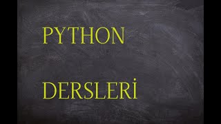 6) Demetler - Python Dersleri - Python Programlama