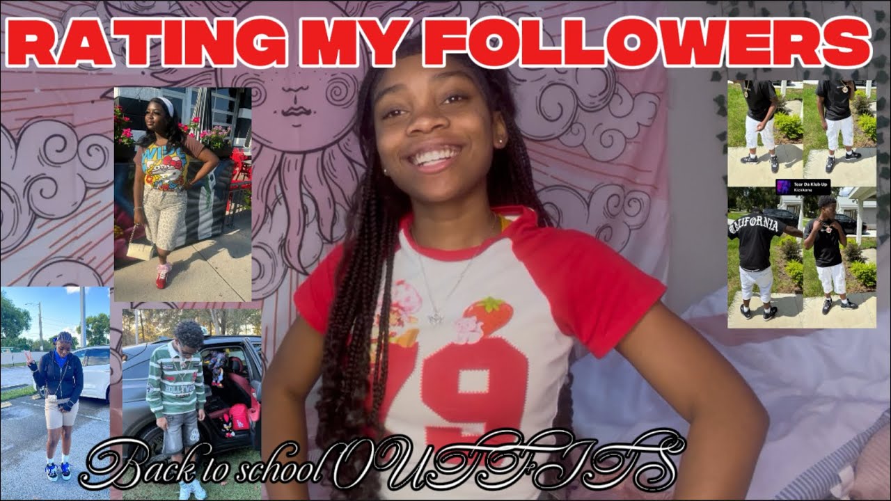 RATING MY INSTAGRAM FOLLOWERS FIRST DAY OF SCHOOL OUTFITS (GET’S MESSY🍵)
