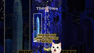 PLUGIN GEDUNG TERTINGGI DARI INDONESIA DI THEOTOWN! Tapi Mangkrak #shorts