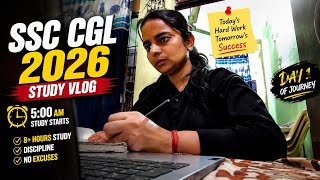 SSC CGL 2026: The 9 Hour Ultra Focused Routine (5 AM to 4 PM) #ssc