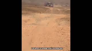 Rally de Marruecos,impresionante vuelco de los Argentinos Benavides-Sisterna en la etapa 2 .