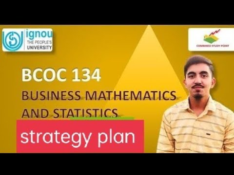 business mathematics and statistics ignou solved assignment 2021