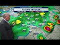 Showers and storms return this weekend