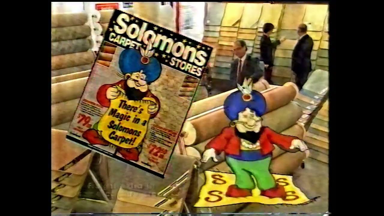 Solomons Carpet Stores ad (1993)