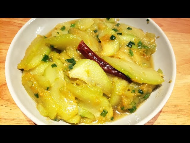Chou Chou　0724 Sauteed Choyot touffe (chou chou) - Laila's Home Cooking - Episode