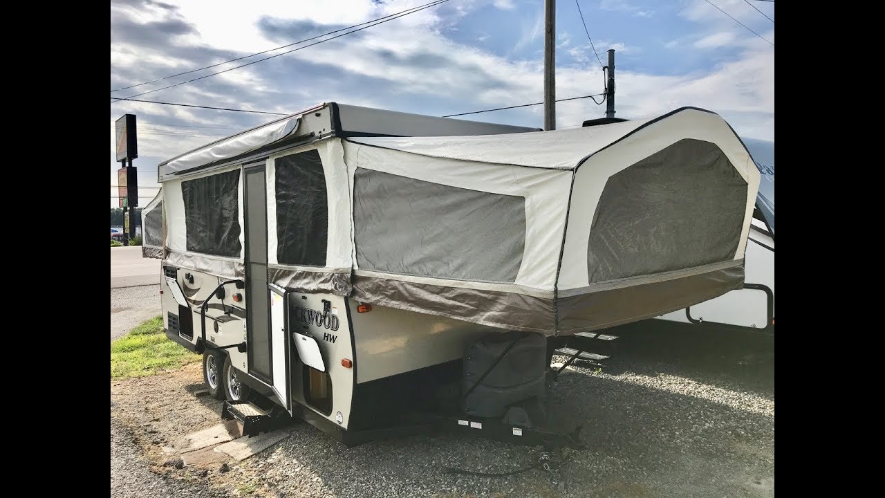 2016 ROCKWOOD 296HW HIGH WALL FOLD DOWN CAMPER RV