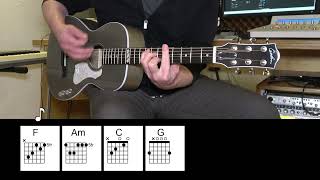 State of Love and Trust - Acoustic Guitar - Pearl Jam - Chords - Original Vocals