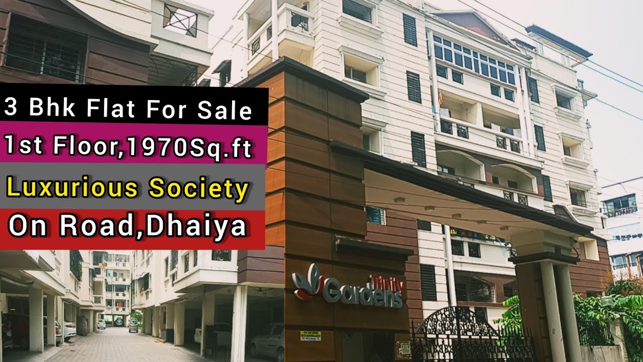 New On Road 3Bhk Flat For Sale Prabhatm Mall,Dhaiya|Luxurious Society|1970 Sq.Ft 1st Floor Available