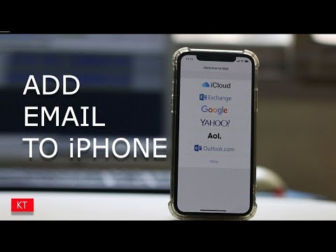 Como adicionar e-mail para iPhone 8 / x iPhone