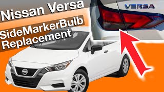 Nissan Versa - Rear Side Marker Bulb replacement (How to DIY)