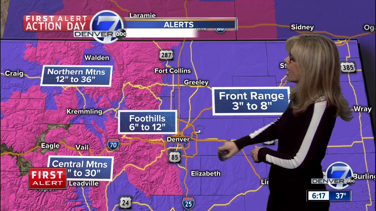 First Alert Action Day: Snow and cold across Colorado this weekend ...