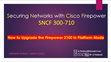 How to Upgrade the Firepower 2100 in Platform Mode (ASA)