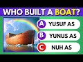 Prophets general knowledge quiz  100 questions  islam quiz