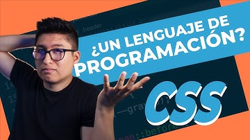 ¿Es CSS un Lenguaje de Programación?