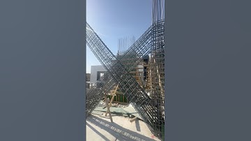 inclined column reinforcement