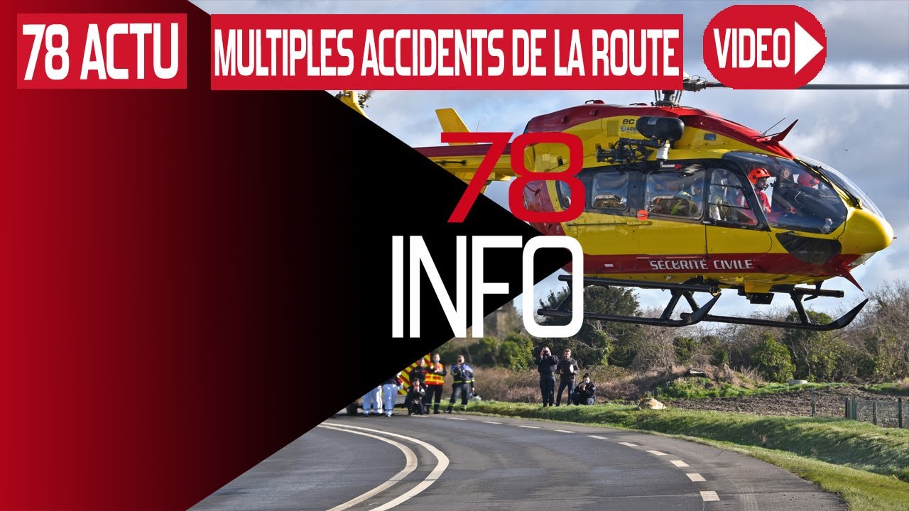 [INTERVENTION] Multiples accidents de circulation