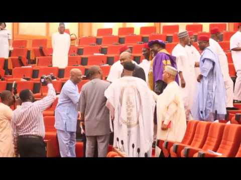 VIDEO: Dino Melaye Celebrates His Certificate Scandal Exorneration In The House
