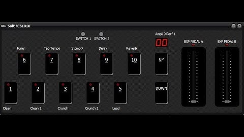 Kemper + Behringer FCB1010 + FCB1010 Manager