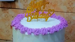 Stunning Purple Ombre Birthday Cake Idea | Easy Buttercream Design