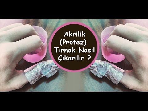 akrilik protez tirnak nasil cikarilir stil baykusu youtube