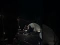 Cozy dinner in a tent during heavy rain #camping #campingheavyrain #notsolocamping