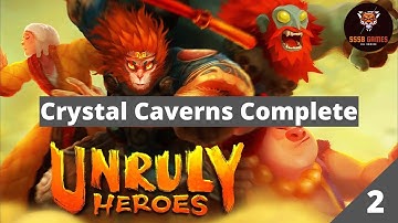 Unruly Heroes: Crystal Caverns Complete (60fps) , iOS/Android Walkthrough
