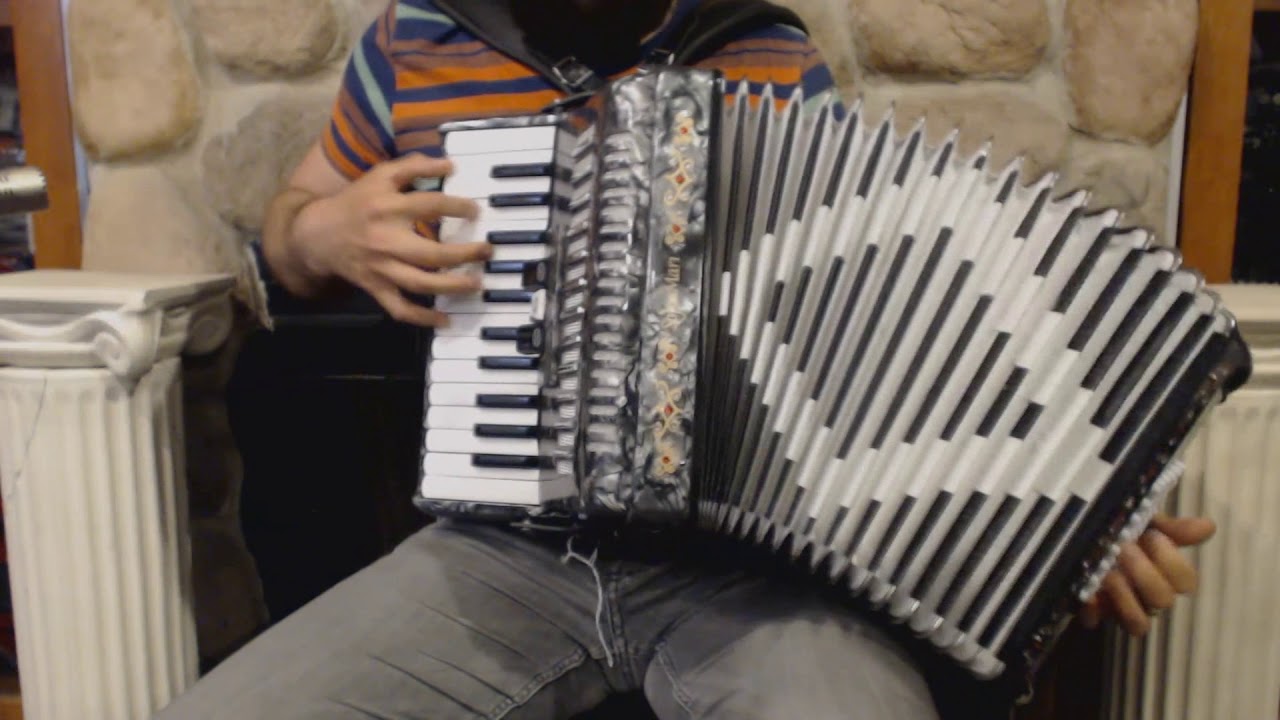 3758 - Slate SofiaMari Piano Accordion MM 26 48 $499