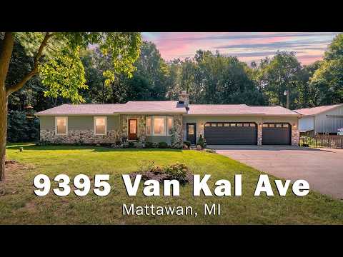 9395 Van Kal Ave, Mattawan, MI home video tour