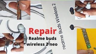 Repair Realme buds wireless 2/neo || one side not working || no power problem || All problem 1 soln