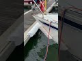 Overnight in Chichester Marina during Storm Eowyn, with anchor twist! #eowyn #sailing #solent