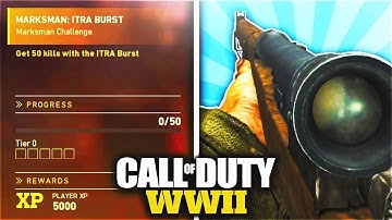 5 NEW DLC WEAPONS COMING to COD WW2! (ITRA Burst, M2 Carbine, Type 5, Sterling, & Type 38 DLC Guns!)