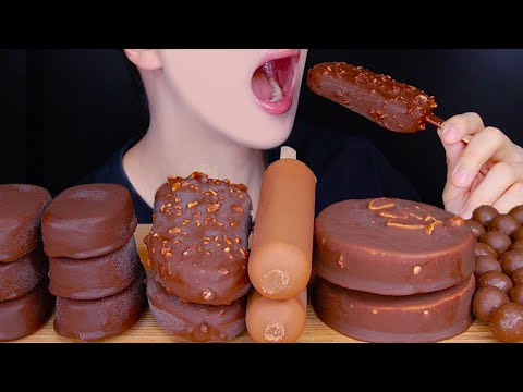 ASMR HAAGEN-DAZS MALTESERS CHOCOLATE ICE CREAM MUKBANG 하겐다즈 몰티져스 초콜릿 아이스크림 먹방 チョコレー咀嚼音 EATING SOUNDS