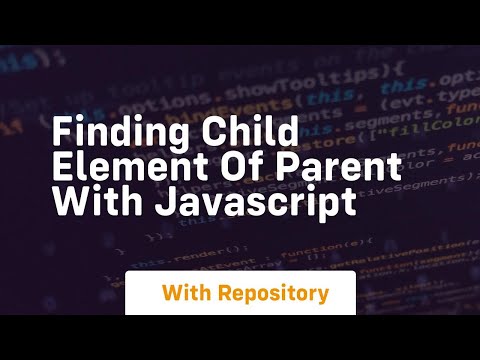finding child element