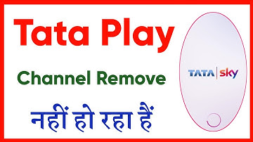 Tata Play Channel Remove Nahi Ho Raha Hai - How To Fix Tata Play Channel Remove Problem