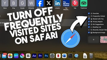 How to turn off frequently visited sites in Safari on Mac