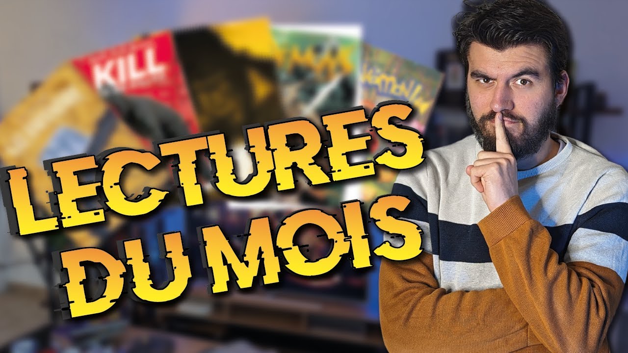 UNE PREMIÈRE SUR LA CHAINE + CONCOURS ! LECTURES COMICS DU MOIS