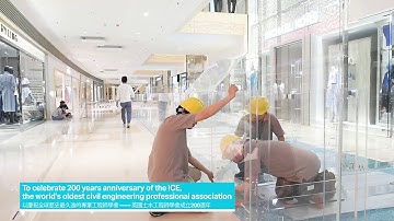 Guinness World Record breaking Lego bridge