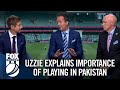 Khawaja explains the significance of playing in Pakistan & weirdest bowling actions I Fox Cricket