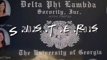 UGA Delta Phi Lambda Sorority, Inc. | Alpha Mu Class Spring 2017 Recruitment