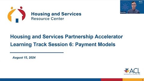 HSRC Shared Learning Track on Aligning Payment Models With Service Delivery Approaches | August 2024