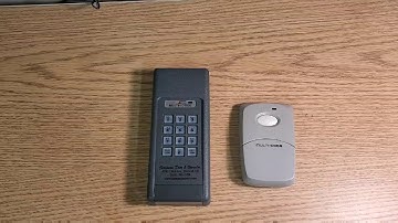 How to program a Multi-Code Keyless Entry