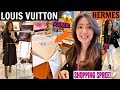 LOUIS VUITTON SHOPPING SPREE + OMG😱 CANNOT believe 🥳 SCORED HERMES B OR K | CHARIS ❤️